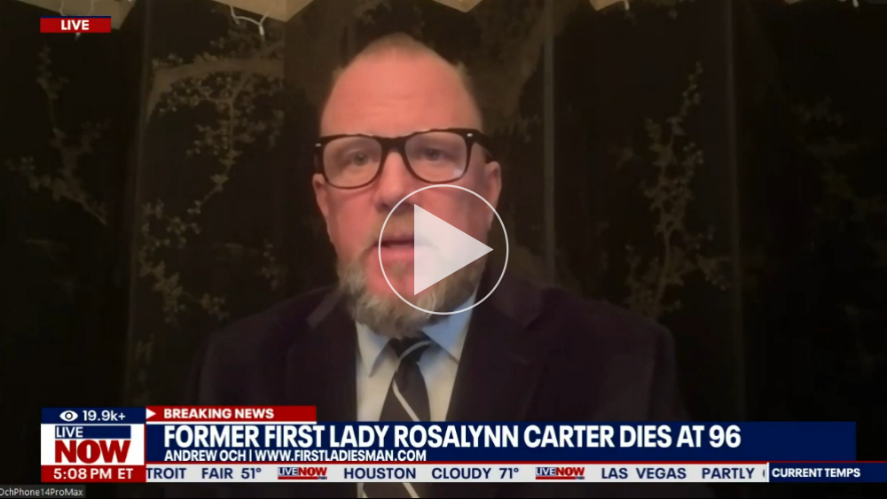 Andy Och Live Fox News Video - Remembering Rosalynn Carter